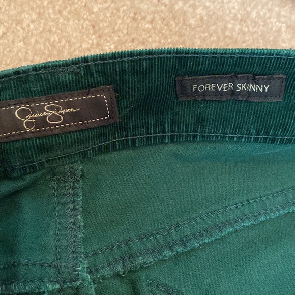 Jessica Simpson Green Corduroy Pants - Picture 5 of 5
